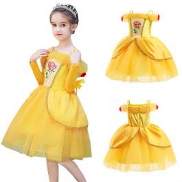 Girl Easter Halloween Cosplay Princess Dress Skirt Clothing Kids Girls Party Dresses